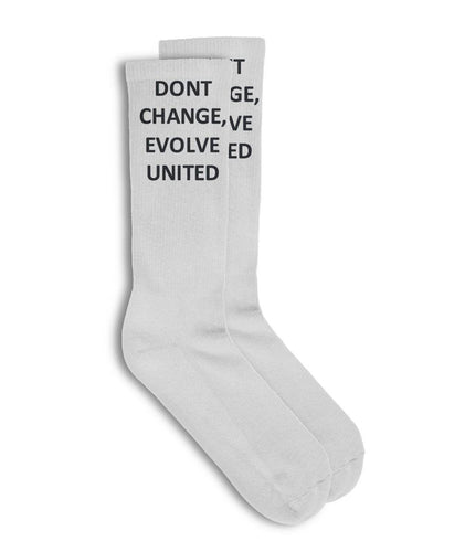 Don't Change, Evolve United Socks
