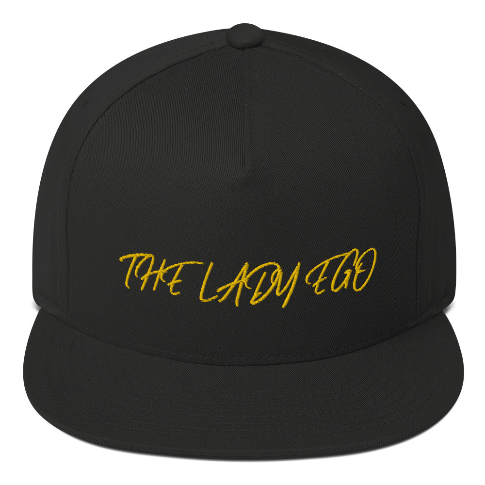 THE LADY EGO Flat Bill Cap